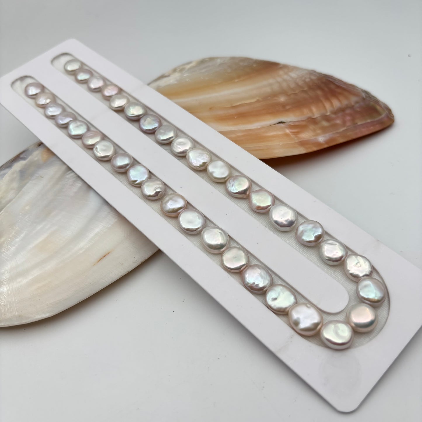 Freshwater Button pearl 11-12mm Multiple color