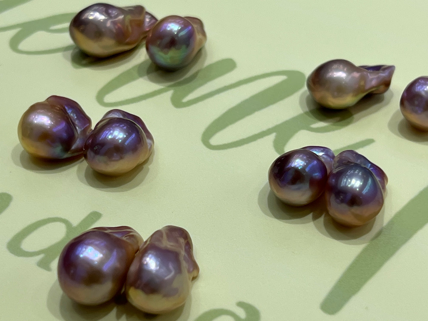 18mm-28mm AA Baroque pearl