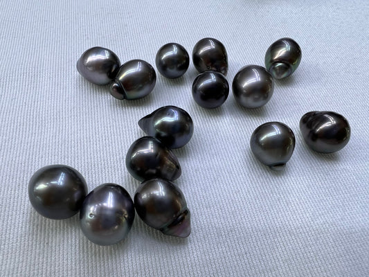 9mm-12mm A Drop Tahitian pearl