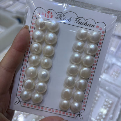 Freshwater Button pearl 8mm＋
