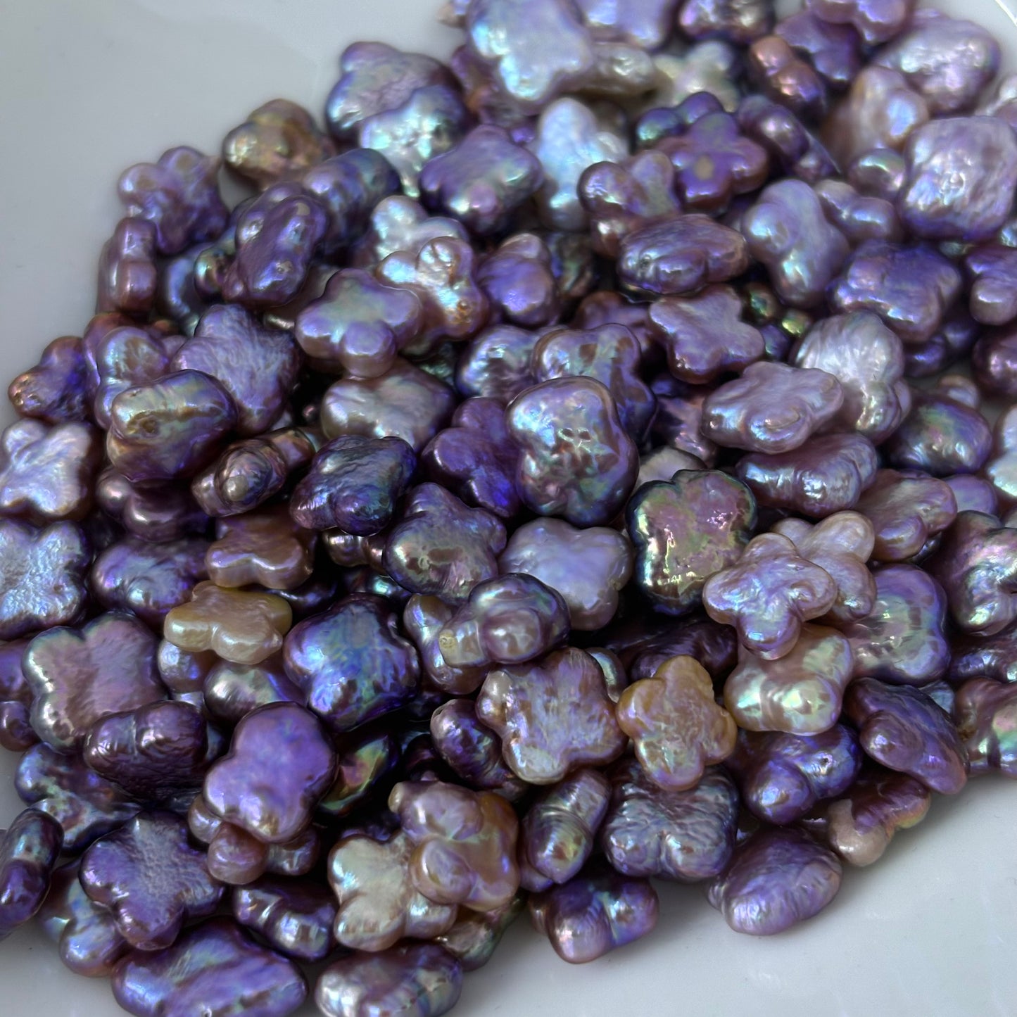 Wholesale Multicolor Freshwater Special Shape Pearl Pairs