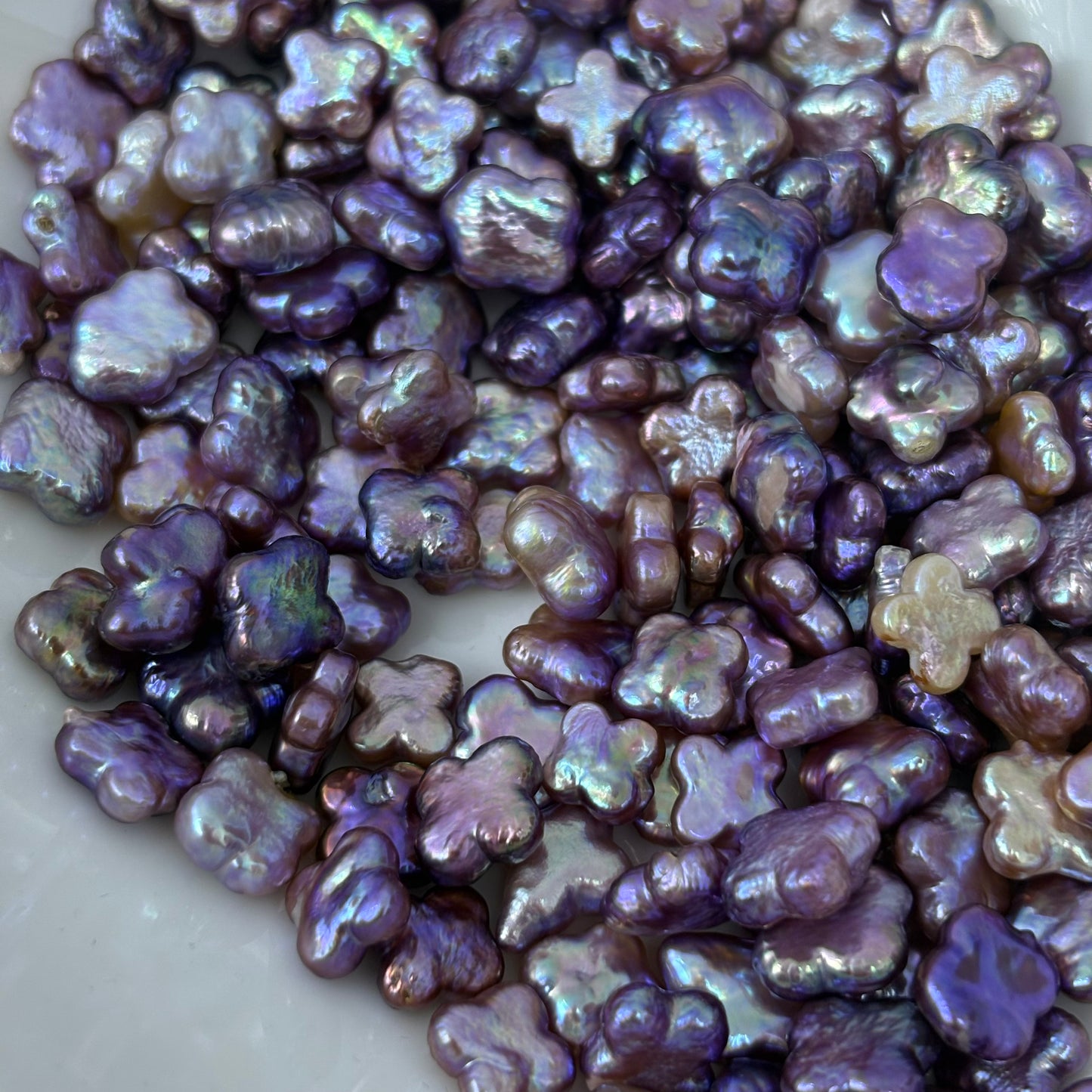 Wholesale Multicolor Freshwater Special Shape Pearl Pairs