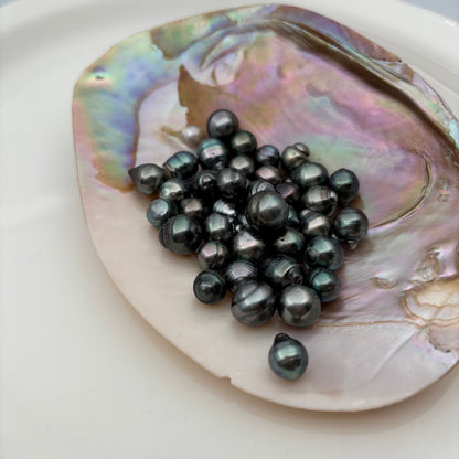 Seawater pearls Tahitian pearls