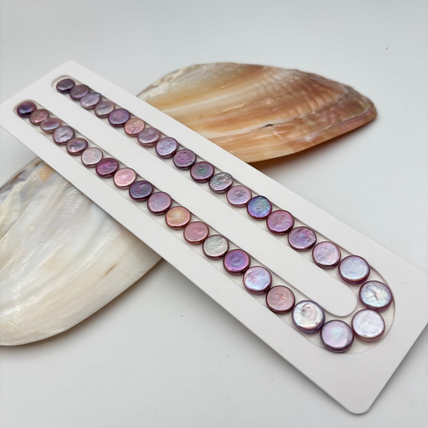 Freshwater Button pearl 11-12mm Multiple color