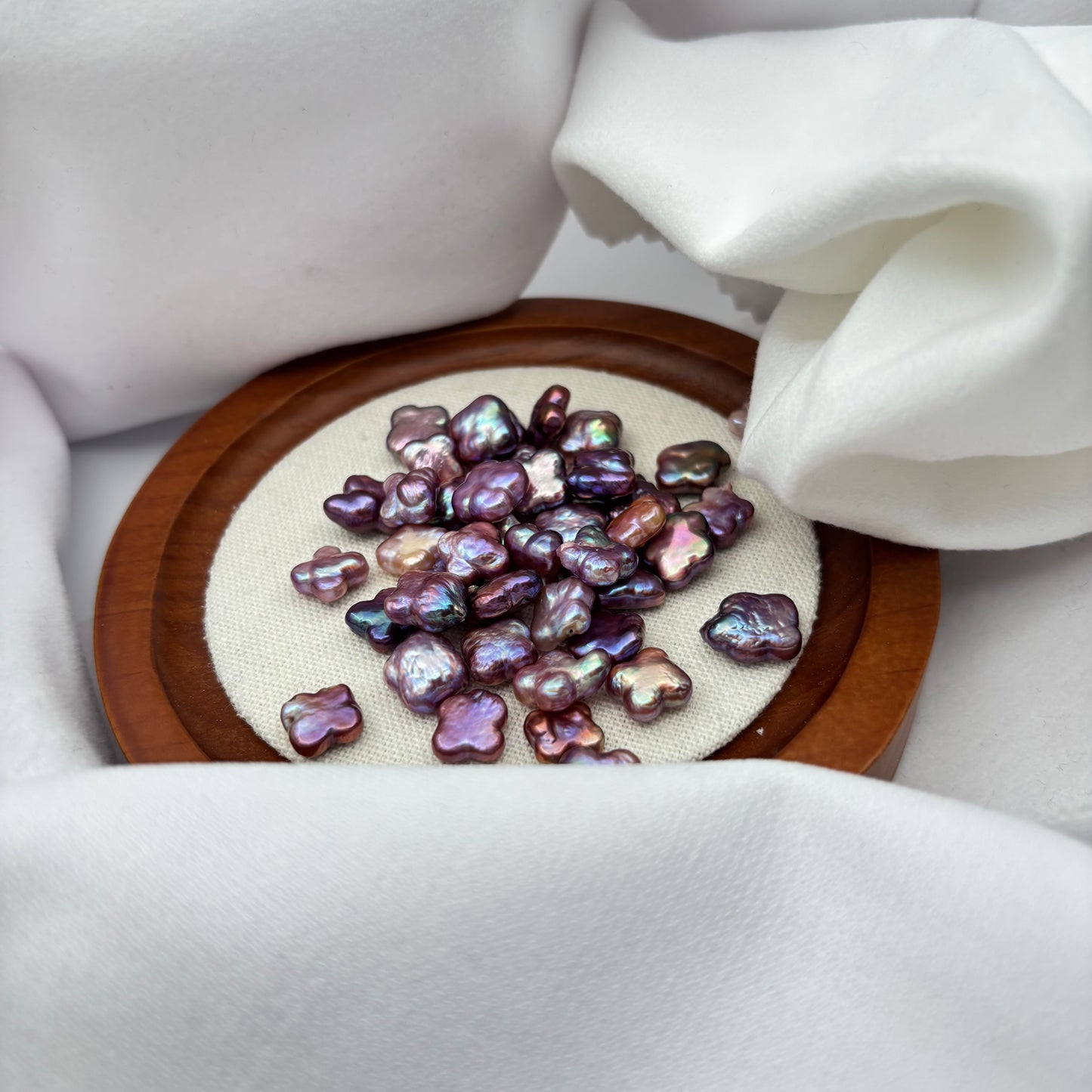 Wholesale Multicolor Freshwater Special Shape Pearl Pairs