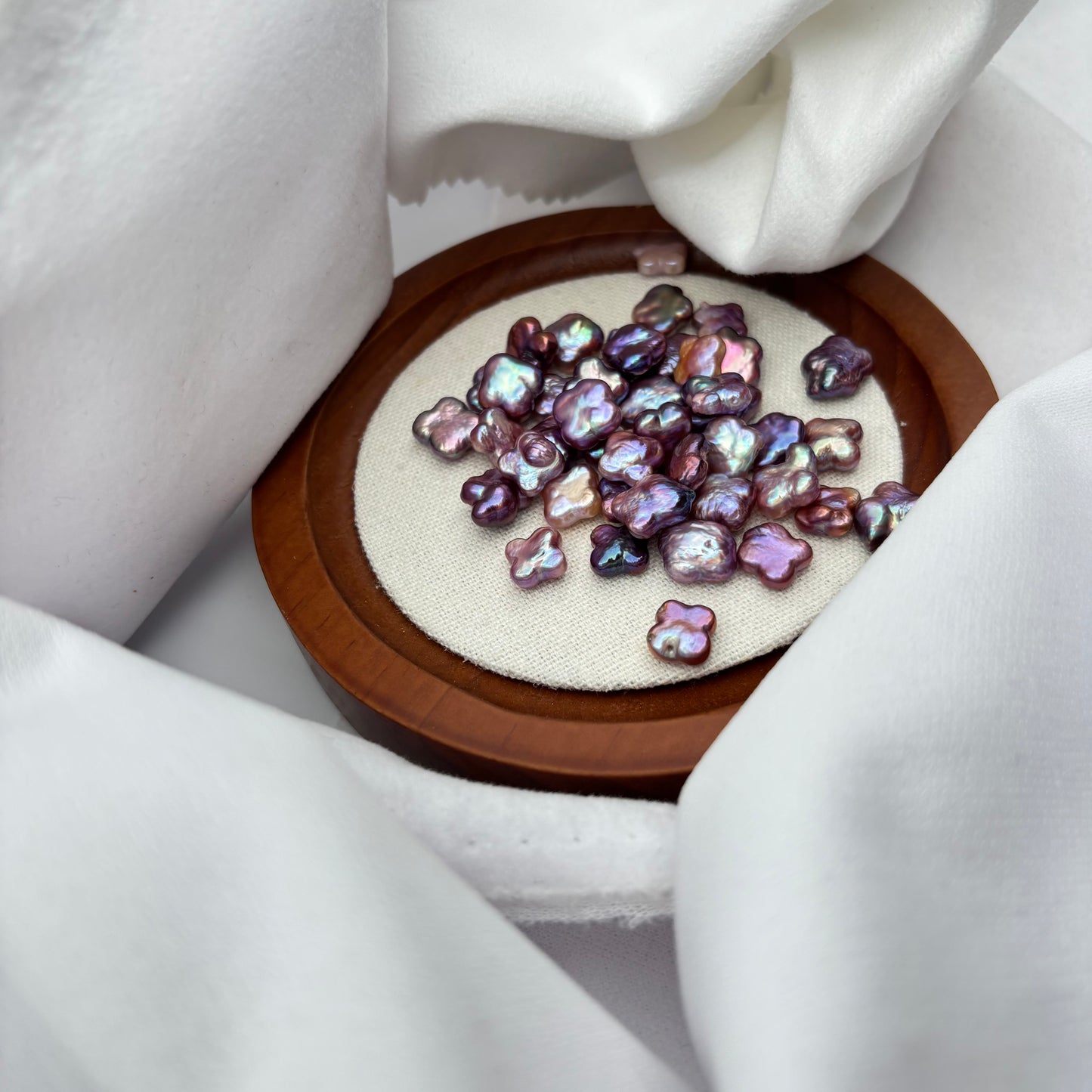Wholesale Multicolor Freshwater Special Shape Pearl Pairs