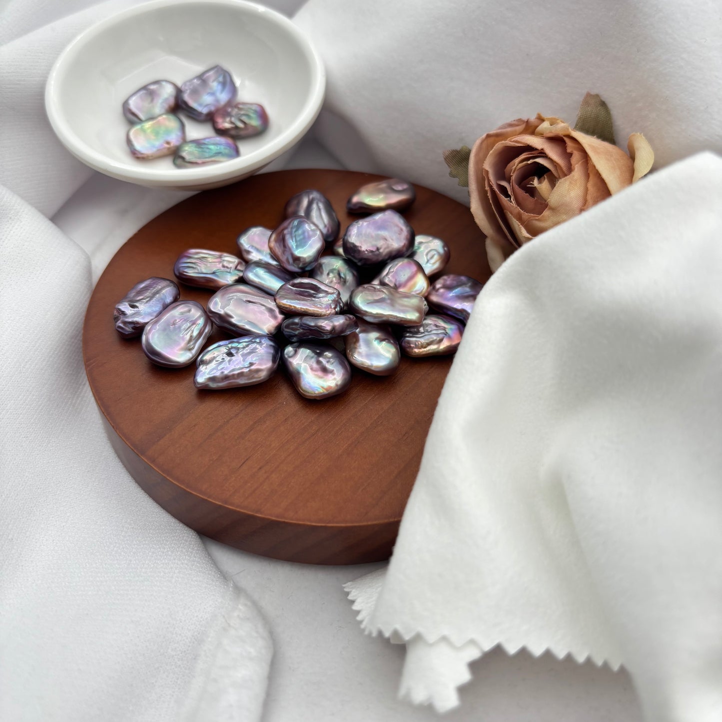 Wholesale Multicolor Freshwater Special Shape Pearl Pairs