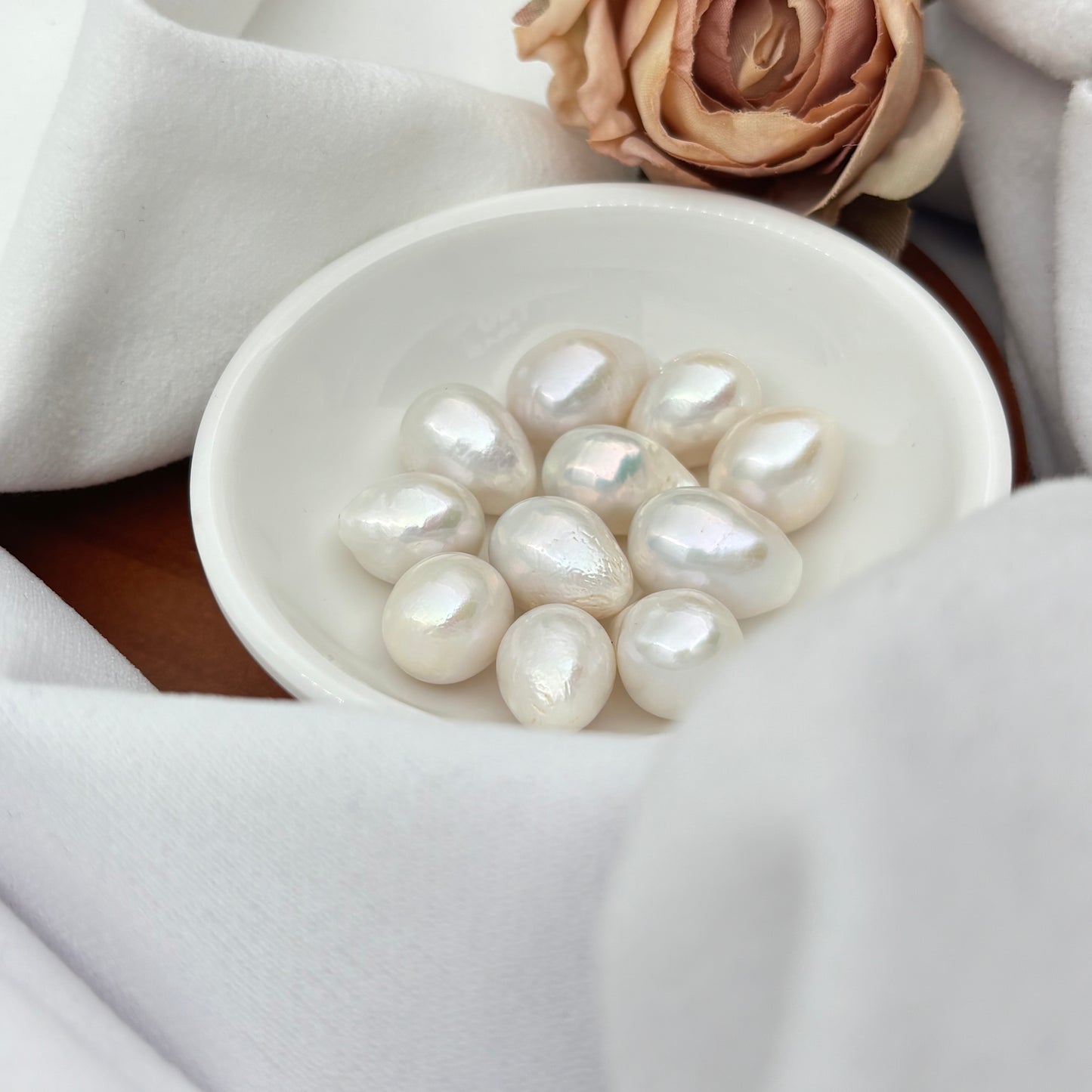 Freshwater Edison pearl Droplet Shape