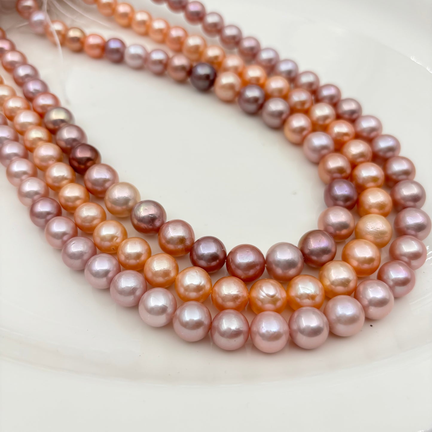 Freshwater  Edison pearl 9-10mm Multiple color