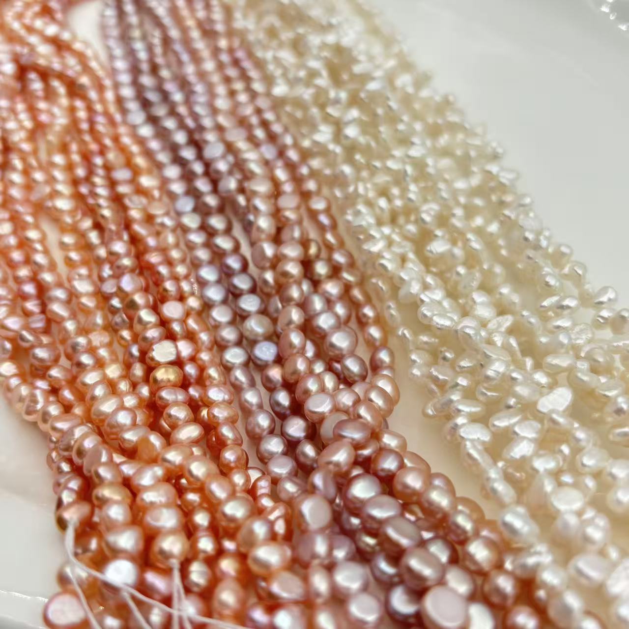 Freshwater Nugget pearls 4-8mm Multiple color