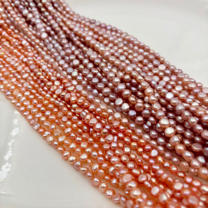 Freshwater Nugget pearls 4-8mm Multiple color