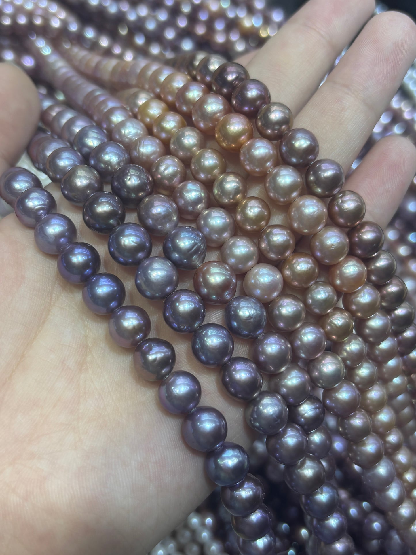 Freshwater Edison pearl 8-9mm Multiple color