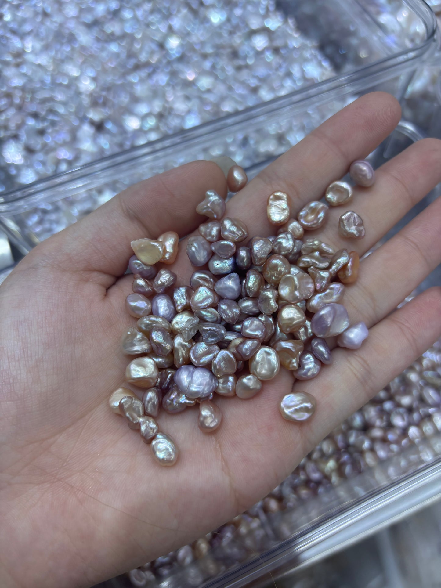 Freshwater Keshi pearl Multiple color