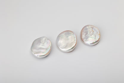 Freshwater Button pearl 11-12mm Multiple color