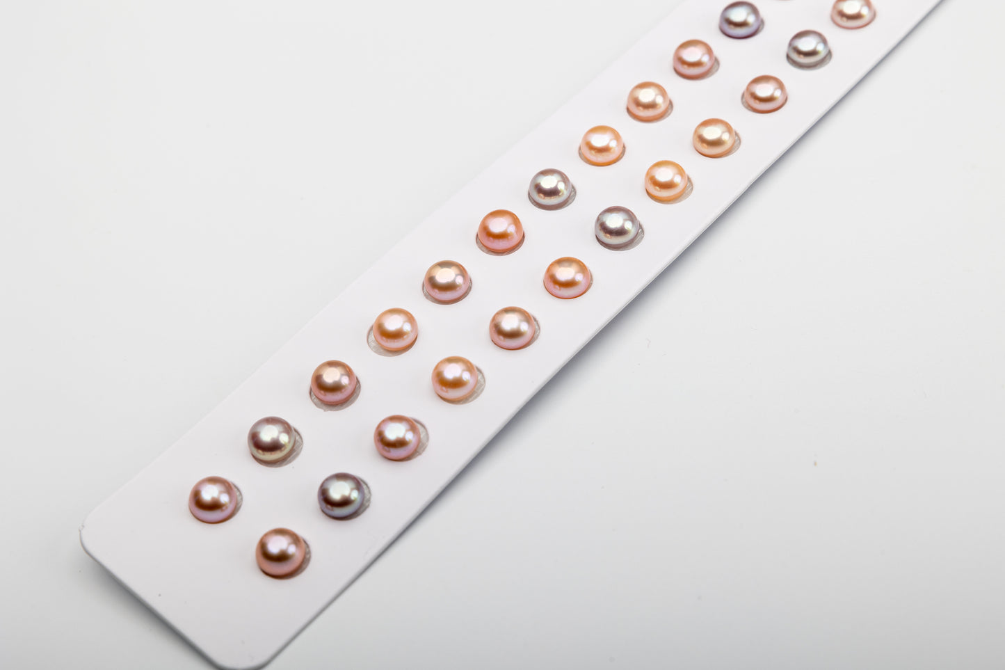 Freshwater Button pearl 5-8mm Multiple color