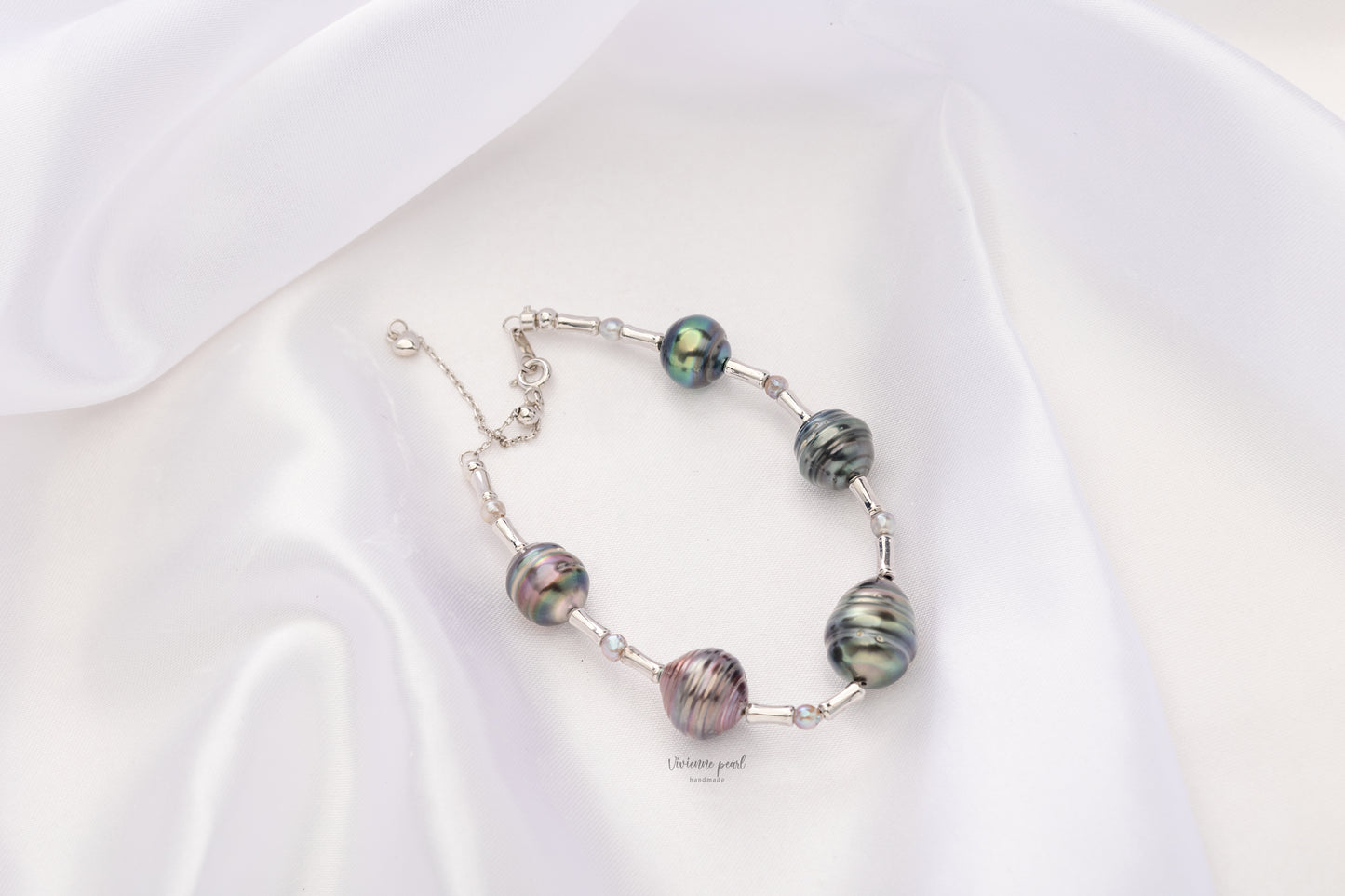 Starry sky bracelet tahiti pearl S925 silver-BS901